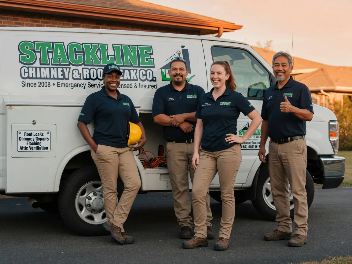 Chimney flashing repair company in Sumner, IL